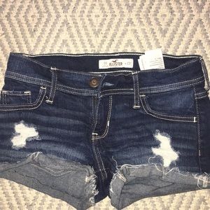 Hollister jean shorts